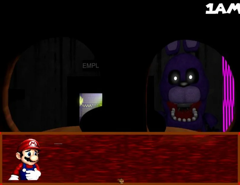 Mario in Animatronic Horror screenshot 1