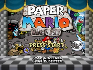 Paper Mario Black Pit